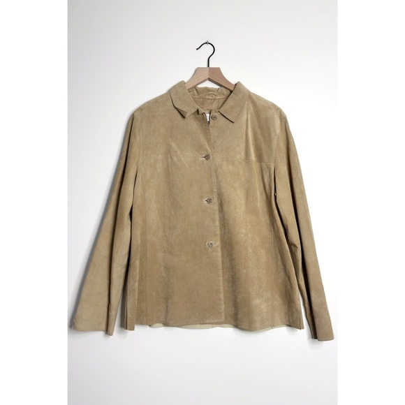 VINTAGE Valerie Stevens Silky Suede Jacket - Picture 1 of 10